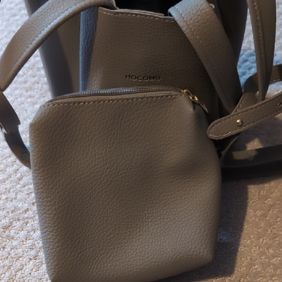 Gray Bucket Bag - Picture 2 of 5